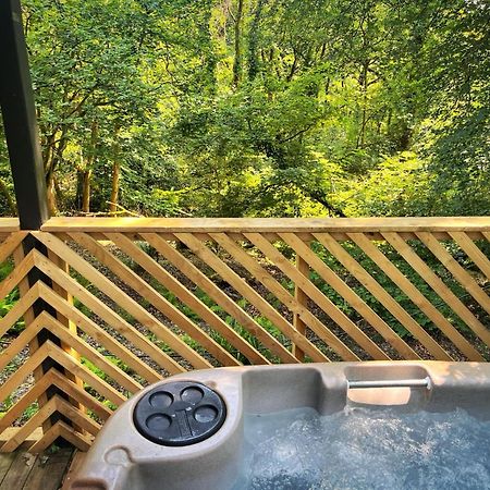 Goldcrest 3-Hot Tub-Woodland Lodges-Carmarthenshire-Tenby Luaran gambar